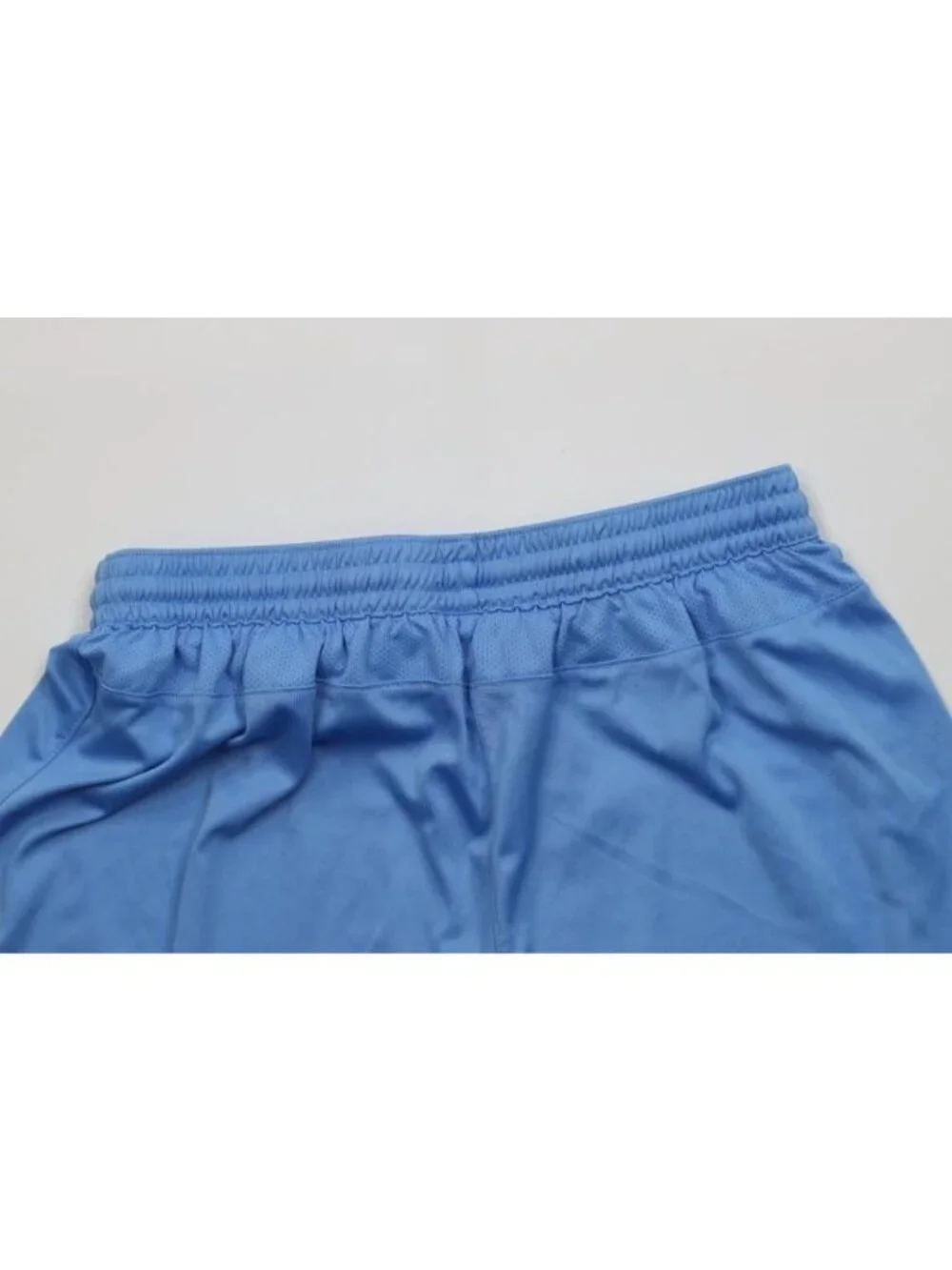 Vintage Y2K Nike Mens Medium Above Knee Running Jogging Soccer Shorts Light Blue